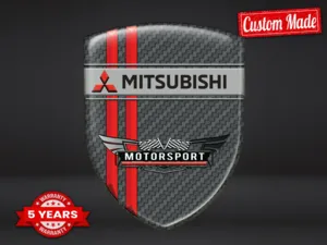 Mitsubishi Autocollant Nouveau Conducteur Pro Qualité Résistant